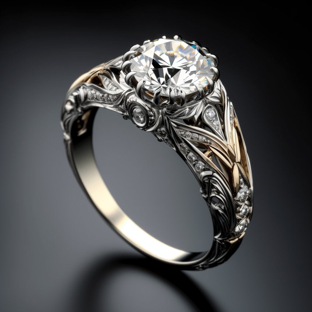 Vintage ring jewelry store collection