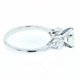 1.55ct/tw diamond trinity engagement ring