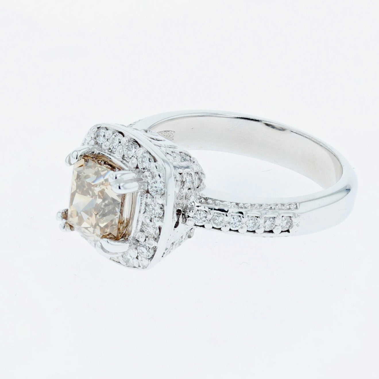 Jody's 1.55ct champagne diamond ring