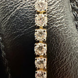 Lab diamond tennis bracelet