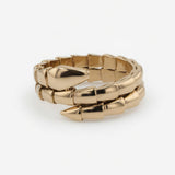 Gold snake ring