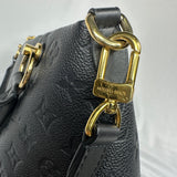 LOUIS VUITTON BLACK EMPREINTE V TOTE MM