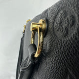 LOUIS VUITTON BLACK EMPREINTE V TOTE MM