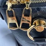 LOUIS VUITTON BLACK EMPREINTE V TOTE MM