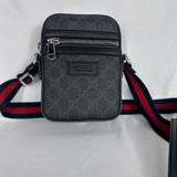 Gucci Black GG Supreme Messenger