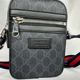 Gucci Black GG Supreme Messenger