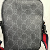 Gucci Black GG Supreme Messenger