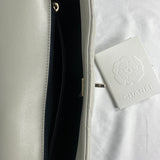 CHANEL
Medium Flap In grey Quilted Lambskin Leather With Resin Bi-Colour Chain
