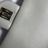 CHANEL
Medium Flap In grey Quilted Lambskin Leather With Resin Bi-Colour Chain