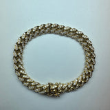 Natural Diamond Cuban link bracelet