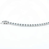5.5ct/tw lab grown diamond tennis bracelet 14K white gold