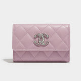 Chanel pink-purple wallet