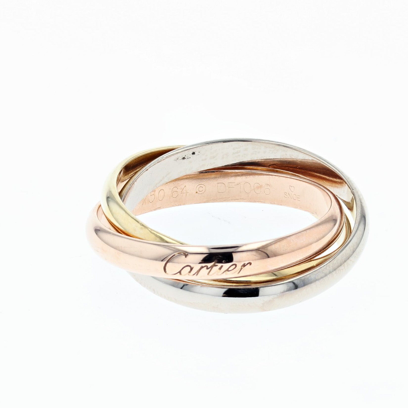 Cartier tri best sale color ring