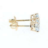 2.09ct/tw lab grown diamond stud earrings