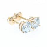 2.09ct/tw lab grown diamond stud earrings