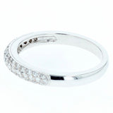 0.50ct/tw diamond 3 row pave band