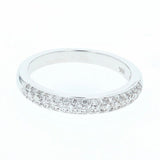 0.50ct/tw diamond 3 row pave band