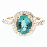 1.55ct oval emerald ring