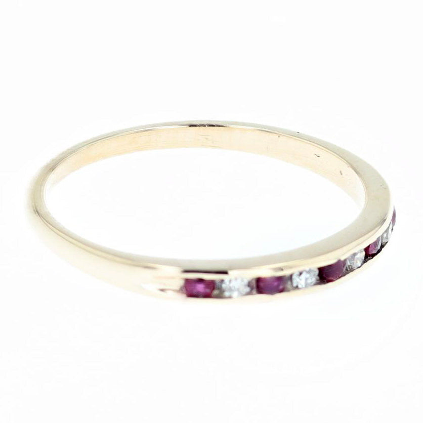diamond and ruby channel band