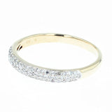 0.30ct diamond pave band