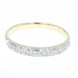 0.30ct diamond pave band