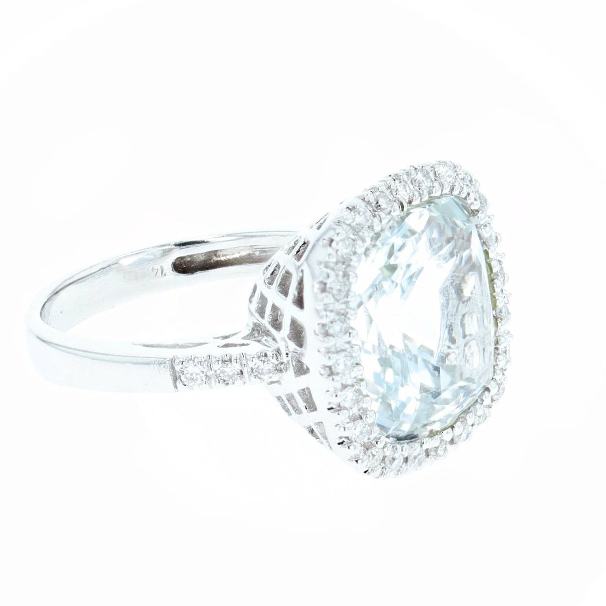 12ct topaz ring