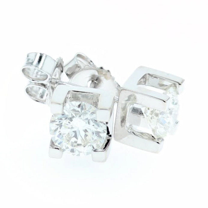 1ct diamond stud earrings
