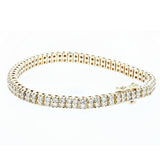 2ct two-row tennis bracelet