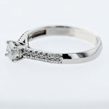 0.61CT/TW Diamond Engagement Ring