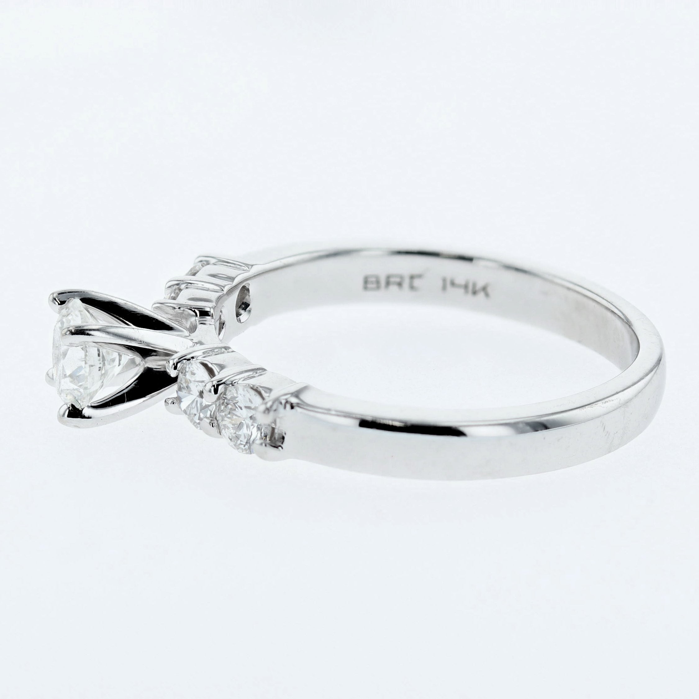 0.80CT/TW 5 Stone Diamond Engagement Ring