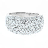 1.5ct/tw 9 row diamond pave band