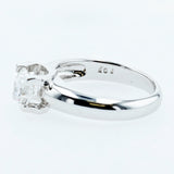 1.01CT Diamond Engagement Ring 18K