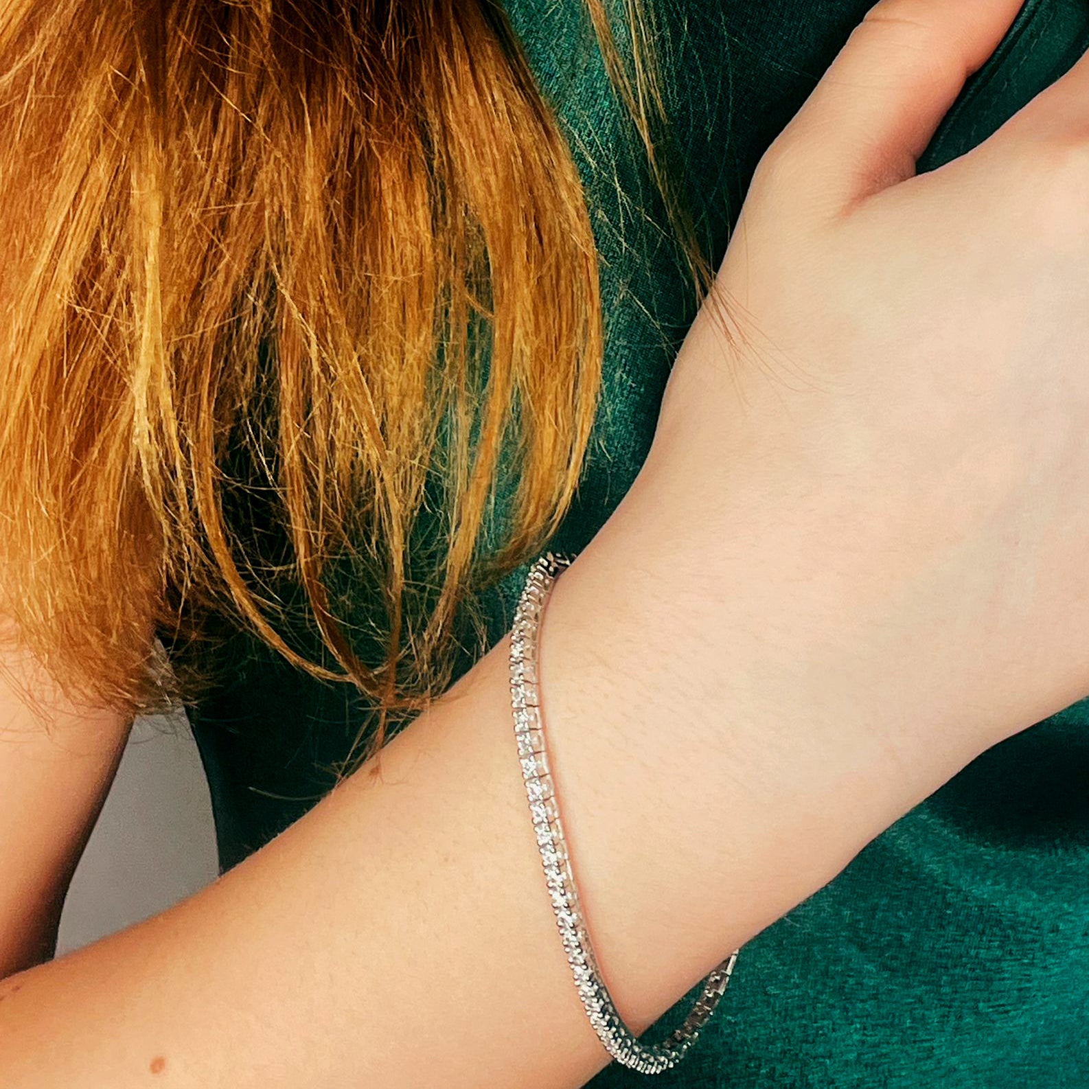 1.6ct tennis bracelet
