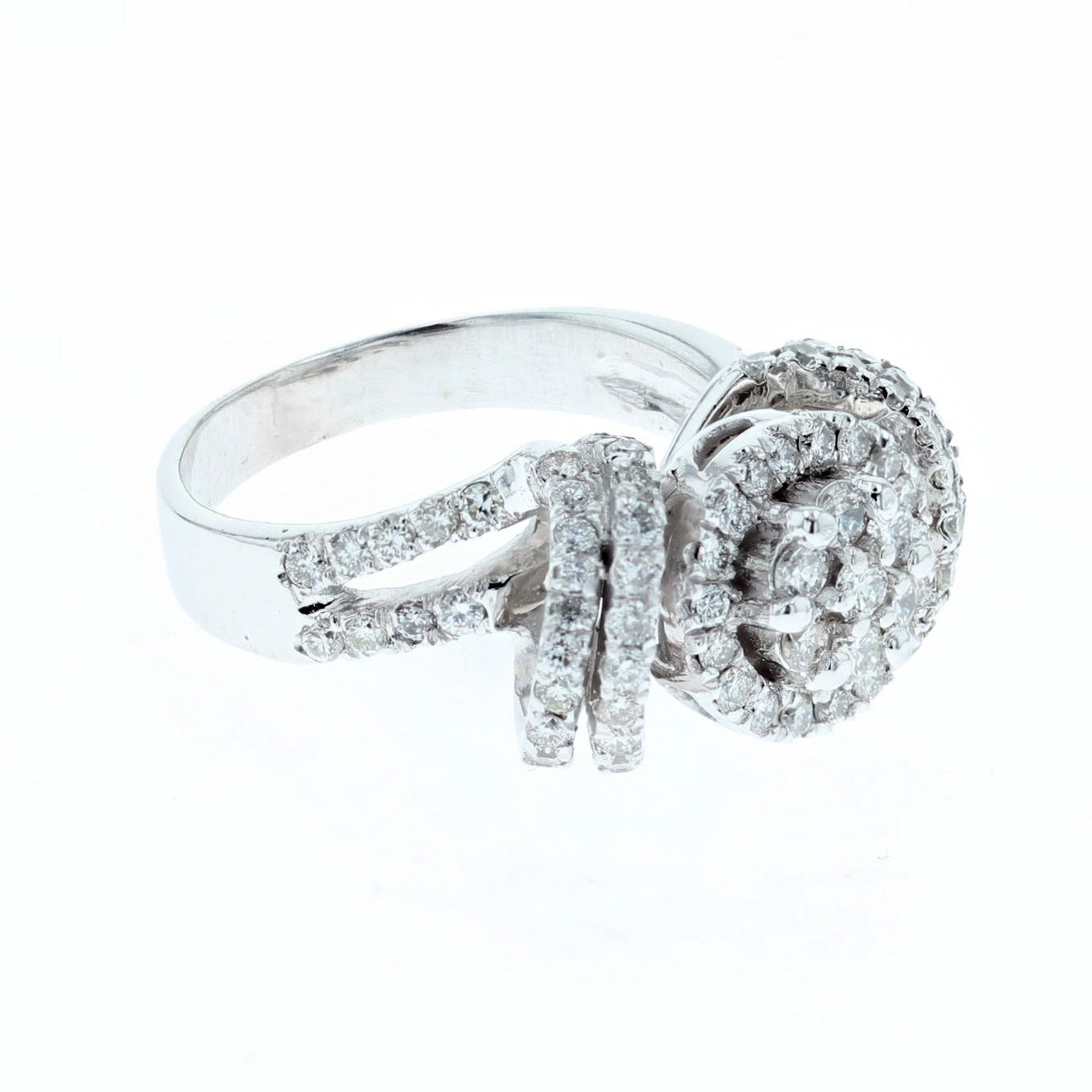 1.25ct diamond ribbon ring
