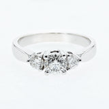 0.61CT/TW Trinity Diamond Ring